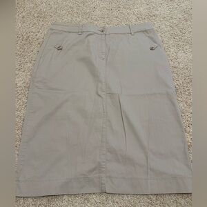 New Long Tall Sally Khaki Skirt Tall 12